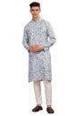 Be Active MenS Cotton Regular Kurta (C-399-1_Blue