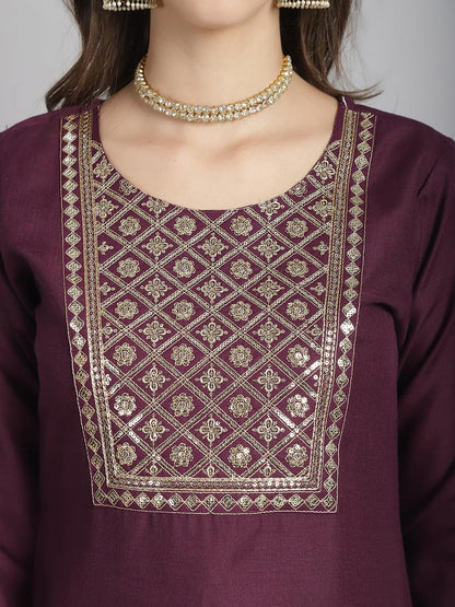 KLOSIA Women's Embroidered