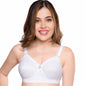 Trylo WomenS Cotton Non-Padded Wire Free Regular Bra White