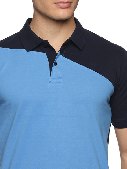 ADRO Premium Polo T-Shirt for Men (PN23-S2-NBSK-NB_Navy)