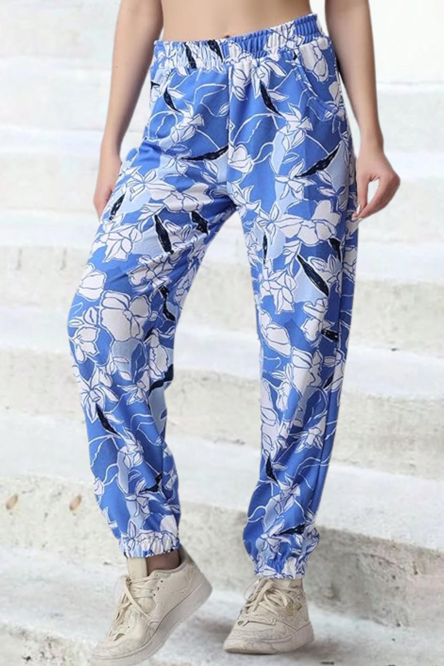 POPWINGS Casual Printed Joggers for Women || Latest Stylish Western Women Joggers for Summer || Pull-On Women Joggers Pants || W
