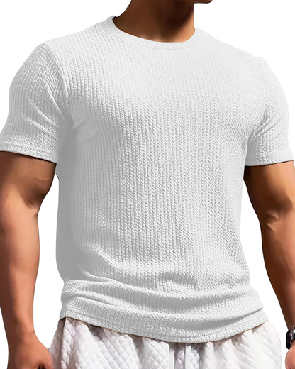 I Enterprise MenS Regular Fit T-Shirt (Aky-Sr108_White