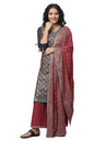 Aurelia Women Navy Festive Liva Kurta, Palazzo & Dupatta Set_22Auas13517-505398_Xs