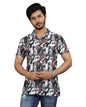 I Enterprise Half Sleeve Relaxed Fit MenS Casual Shirt | Cotton Blend Oversized Shirts For Men Loose Fit | Oversized Printed Sh