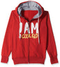 T2F Cotton Hooded Neck Regular Fit Hoodie (Boys-SS_35_Red