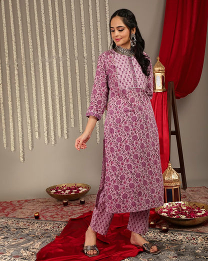 Varanga Women's Silk Kurta Kurta Bottom Set Dupatta Set