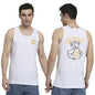 Peppyzone Mens S to 5XL Designer Men Vest Teddy Printed Cotton Sando/Baniyan/Ganji for Men and Boys - Perfect for Gym Workouts,