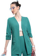 Ketch WomenS Blazer (Khbl000002_Green