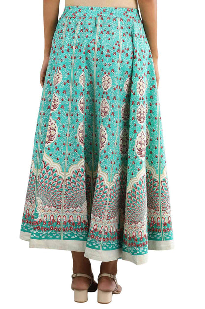 Aurelia Printed Strechable Skirt For Women |