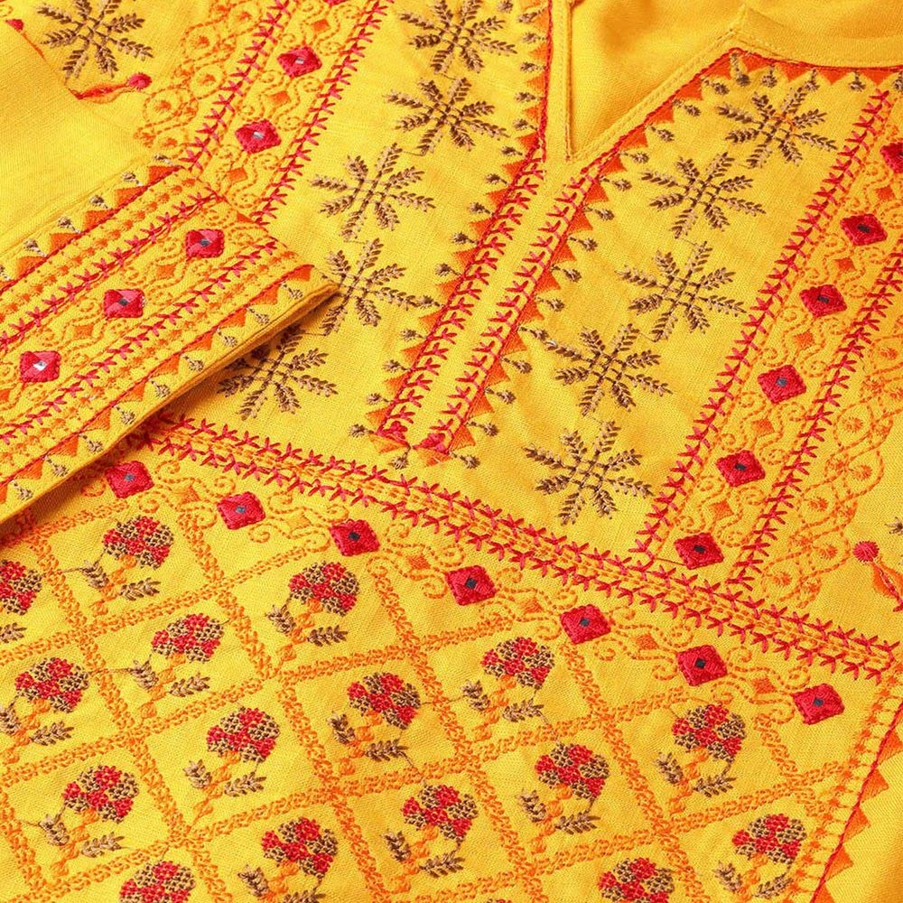 anubhutee Women's Rayon Straight Kurta Set With Palazzo