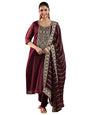 Libas WomenS Organza Kurta Set (49239