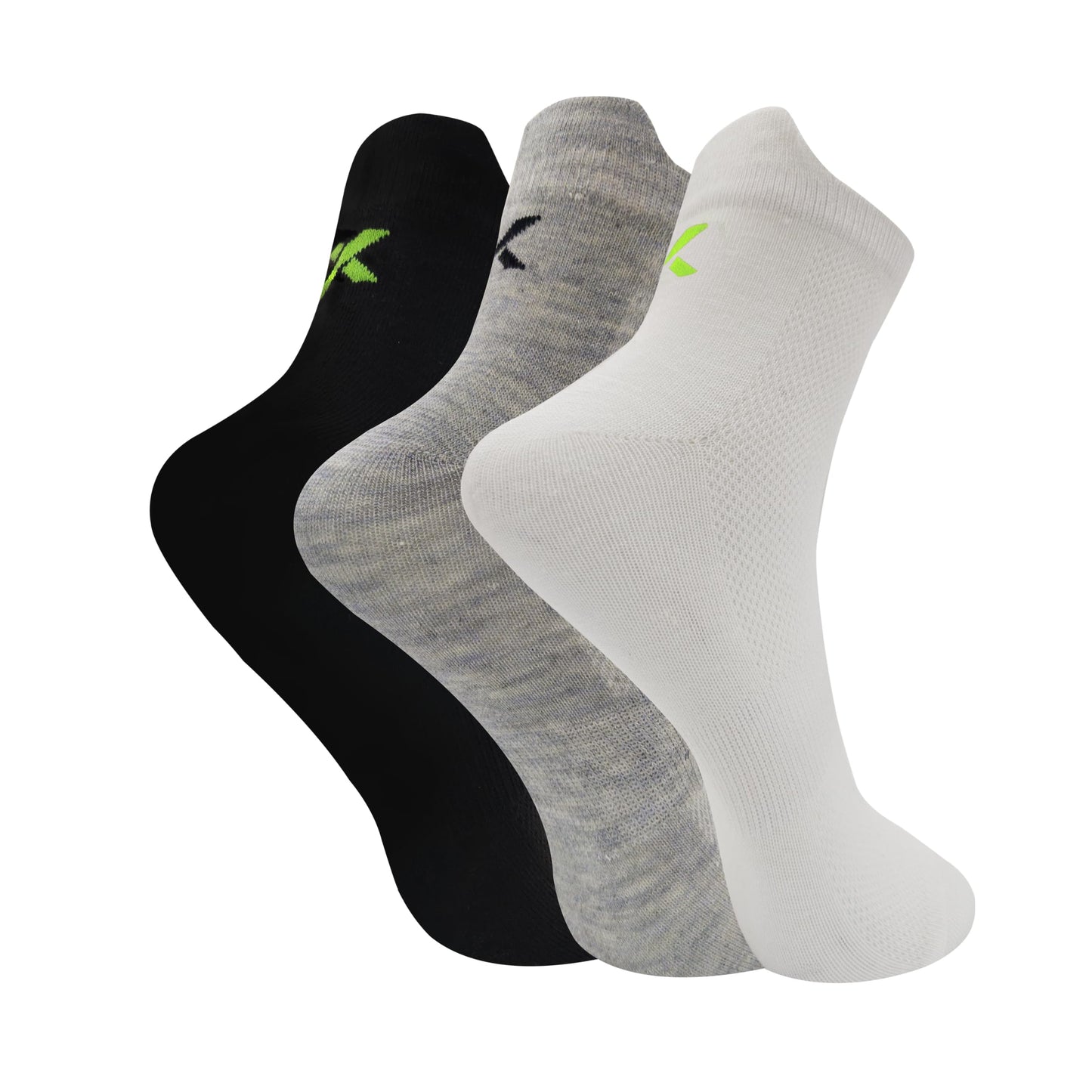 Xjarvis Rio Unisex Ankle Socks For Men & Women  Breathable & Odor-Free Cotton Socks For Gym, Running, Walking, Cycling, Daily &