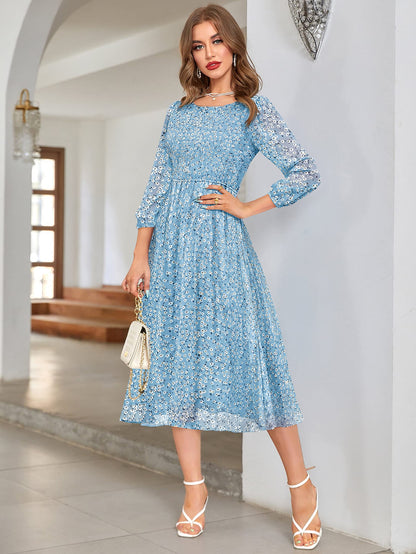 Toochki Kurti For Women | A Line Kurti |Latest Women Kurti | Sky Blue Trendy Kurti | One Piece | Fit & Flared | Floral Printed K