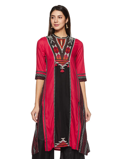 W for Woman Cotton A-Line Kurta for Women