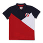 Pepe Jeans Boys Regular Fit Colour Block T-Shirts Blue