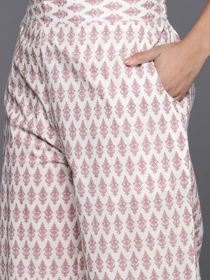 Libas WomenS Cotton Kurta Sets (35415_Off White