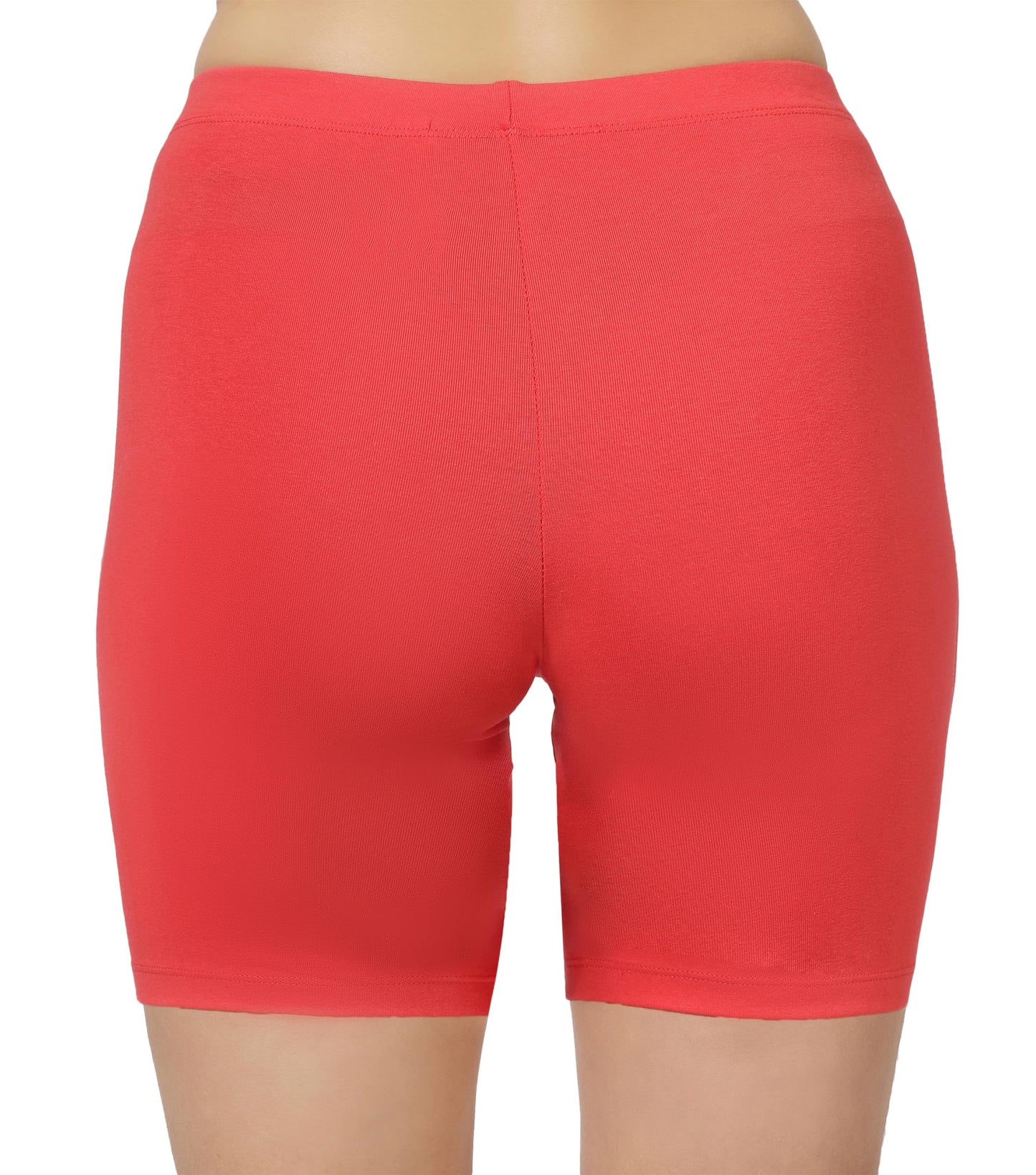 SHODOX Womens Anti Bacterial Cycling Shorts, Under Skirt Biker Shorts, High Waist Stretchable Yoga Shorts & Gym Workout Skin Fi