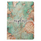 Doodle Travelogue Hard Bound B6 Travel Planner | 24 Monthly Planner Pages | 24 Motivational Quote Pages (5 X 7 Inches, 80 Gsm, 2