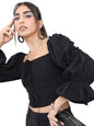 Ketch WomenS Regular Fit Fashion Vest (Khtp000065_Black