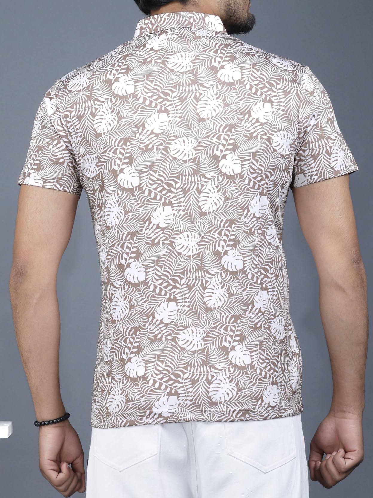 Noble Monk MenS Regular Fit Polo T Shirt |Half Sleeves |Tie And Dye Pattern| Casual T-Shirt For Men