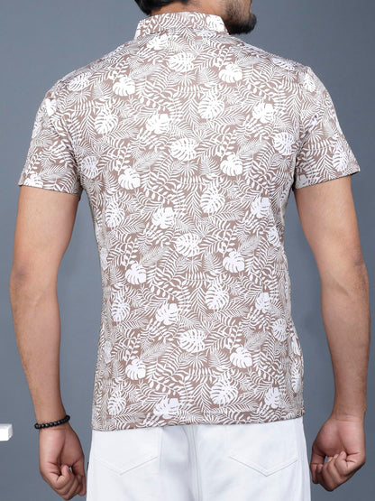 Noble Monk MenS Regular Fit Polo T Shirt |Half Sleeves |Tie And Dye Pattern| Casual T-Shirt For Men