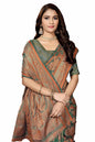 Sugathari Womens Green kanjivaram banarasi silk saree for Patola festival Wedding silk with rich pallu Design sarees for women