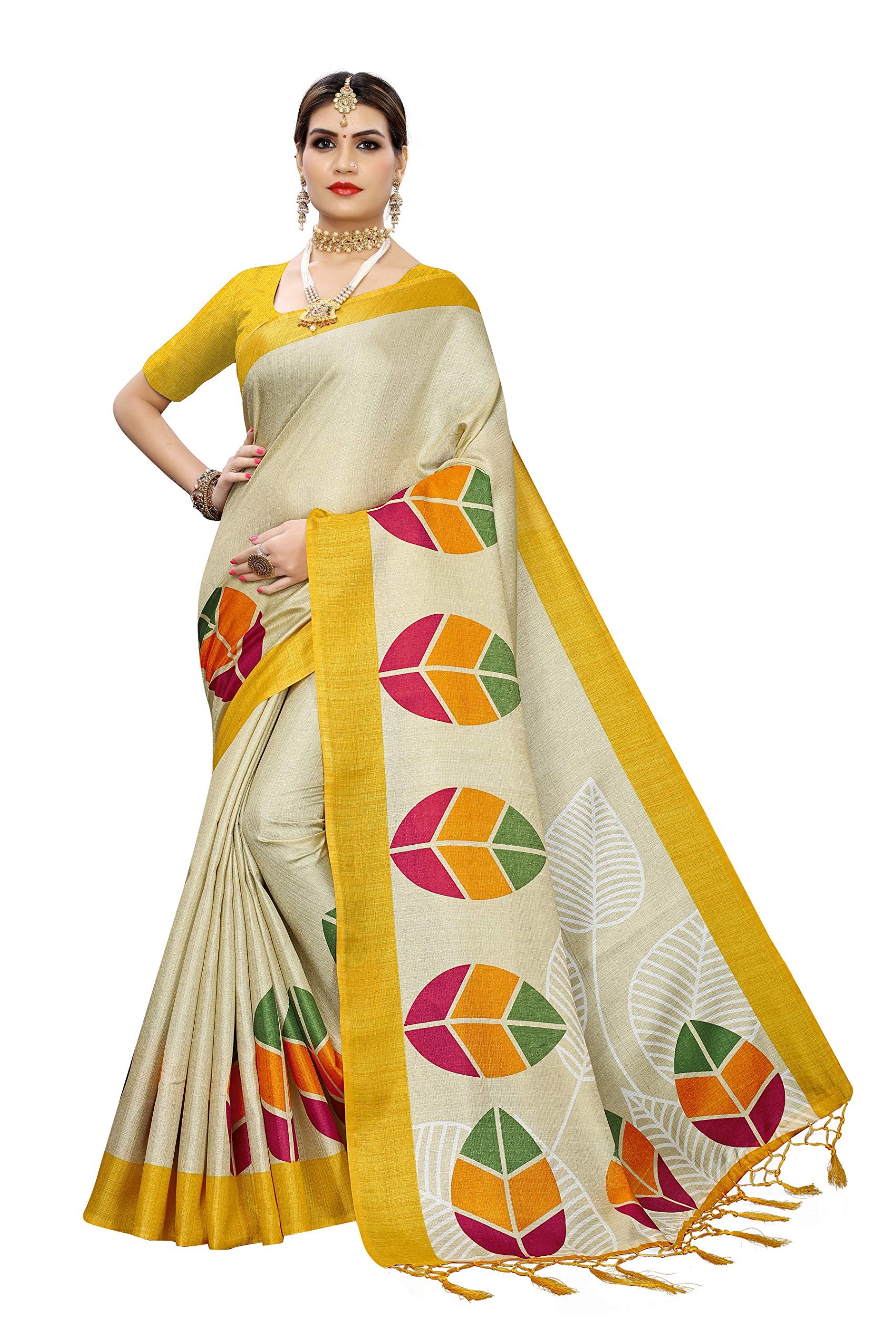Anni Designer Art Silk Saree With Blouse