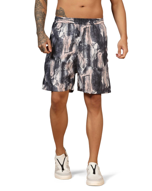 OM SAI LATEST CREATION Mens Boxer Shorts (OSLC-SH180_GREY1