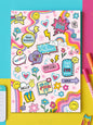 Doodle Daily 5 Minute Gratitude Journal - Positivity, Wellness & Mindfulness Journal For Teens & Adults - 90-Day Habit Builder |