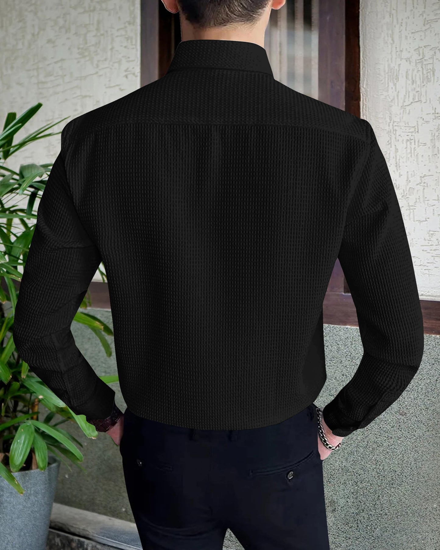I Enterprise Casual Shirt For Men|| Regular Fit Shirt For Men|| Men Stylish Shirt || Men Solid Shirt With Spread Collar & Long S
