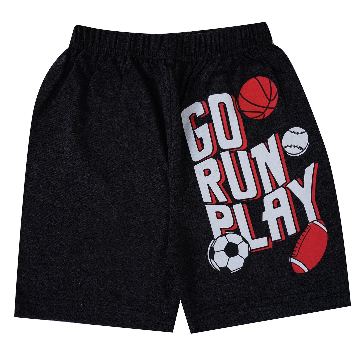 T2F Boys Printed Cotton Regular Fit Shorts(Pack of 5), Assorted, 11-12 Years