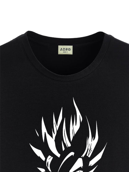 ADRO Tshirt for Men | Printed T Shirt for Men | 100% Cotton T-Shirt |Printed T Shirt | T-Shirts | RN24-GOK-BL