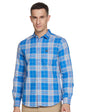 The Indian Garage Co Mens Regular Fit Shirt (1122-SHCCCPYD-07-01_Blue