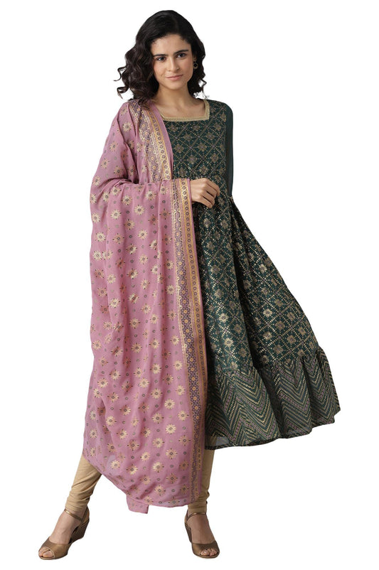 Aurelia Women's Kurta, Tight & Dupatta