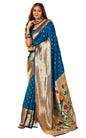 Pujia Mills Woman Pure Paithani Silk Banarasi Saree Indian Ethnic Wear Latest Kanjivaram Banarasi Saree In 2025 Woven Gold Zari