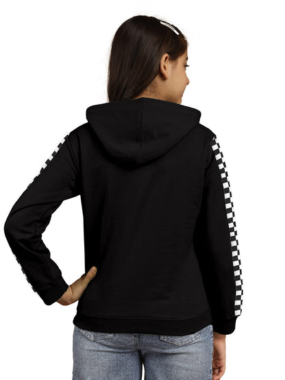 Kyda Kids GirlS Cotton Hooded Neck Hoodies - Sweatshirt With Hoodies Full Sleeves Girls Winter Wear, Long Sleeve Sweatshirts Fo