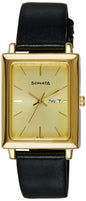 Sonata Analog Gold Dial MenS Watch - 7078Yl04