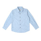 Pepe Jeans Rocco Ls Printed Shirt, Sky, 16