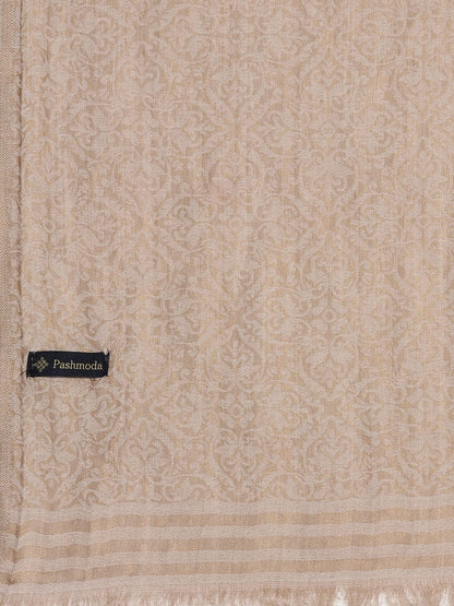 Pashmoda Women Chaman Fine Pashmina Wool Blend Stole (Size : 71X203 CM)