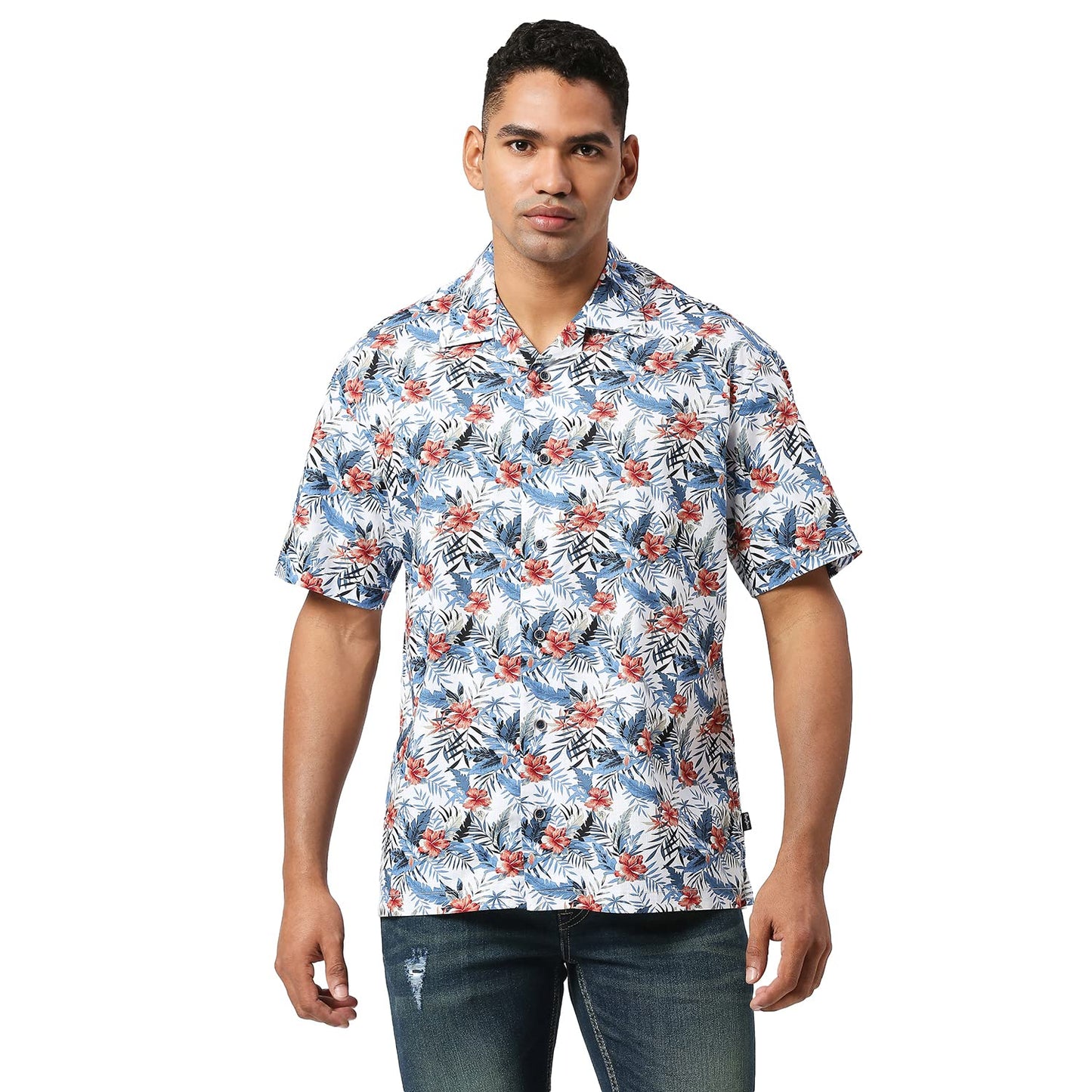 Pepe Jeans MenS Regular Fit Shirt (Pm308067595M_Navy