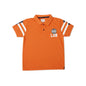 Pepe Jeans Boys Regular Fit Printed Polo T-Shirts Orange