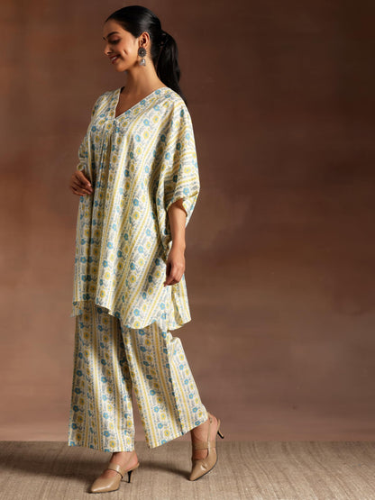 Libas Womens Printed Cotton Co-Ord Set For Women