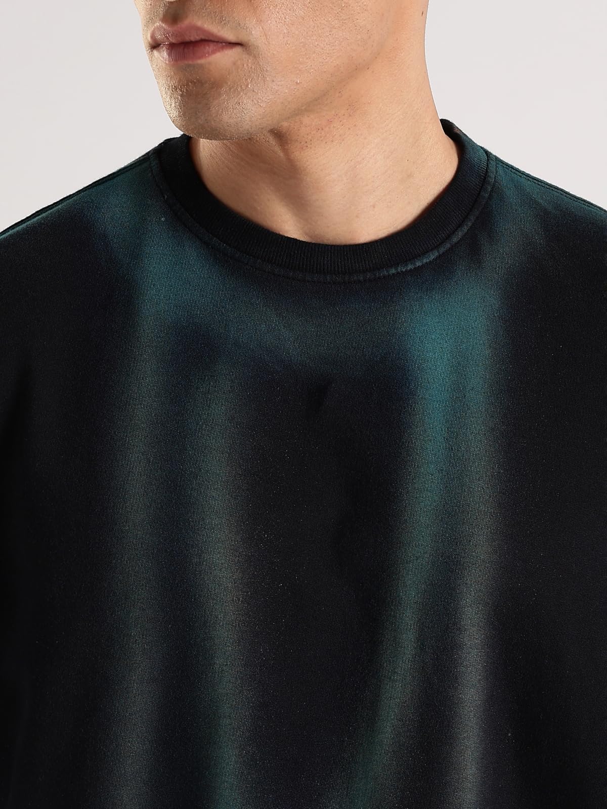 ADRO Trendy Oversized Baggy Fit Drop Shoulder Tshirt in Tie & Dye Style | French Terry Cotton Heavy Fabric Crew Neck T Shirt for