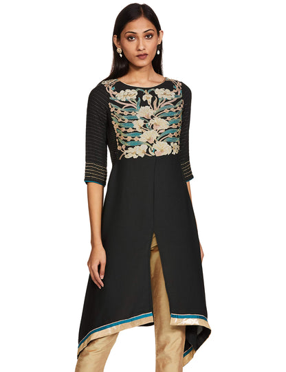 W for Woman Straight Cotton Kurta for Women