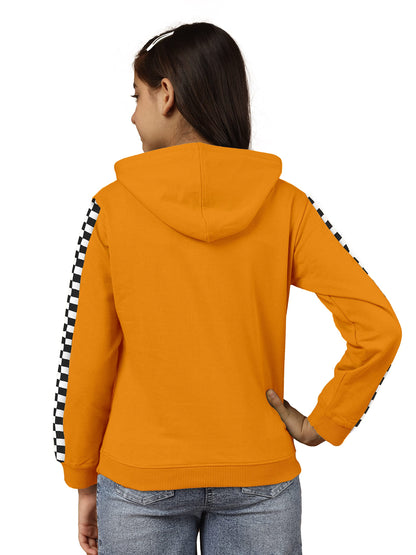 Kyda Kids GirlS Cotton Hooded Neck Hoodies - Sweatshirt With Hoodies Full Sleeves Girls Winter Wear, Long Sleeve Sweatshirts Fo