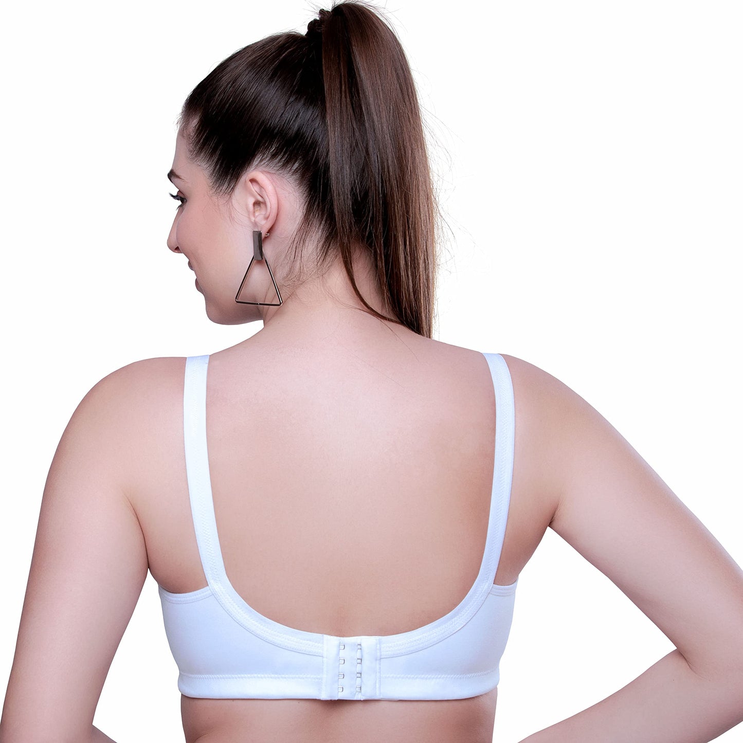 Trylo Riza Superfit WomenS Non Wired Non Padded Dual Layered Premium Fabric Bra Available In C To G Cups,Sizes 32 To 42 & Avail