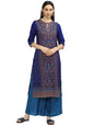 Ketch Women'S Polyester Regular Fit Fashion Vest Kurta (Khku000110_Blue, Small