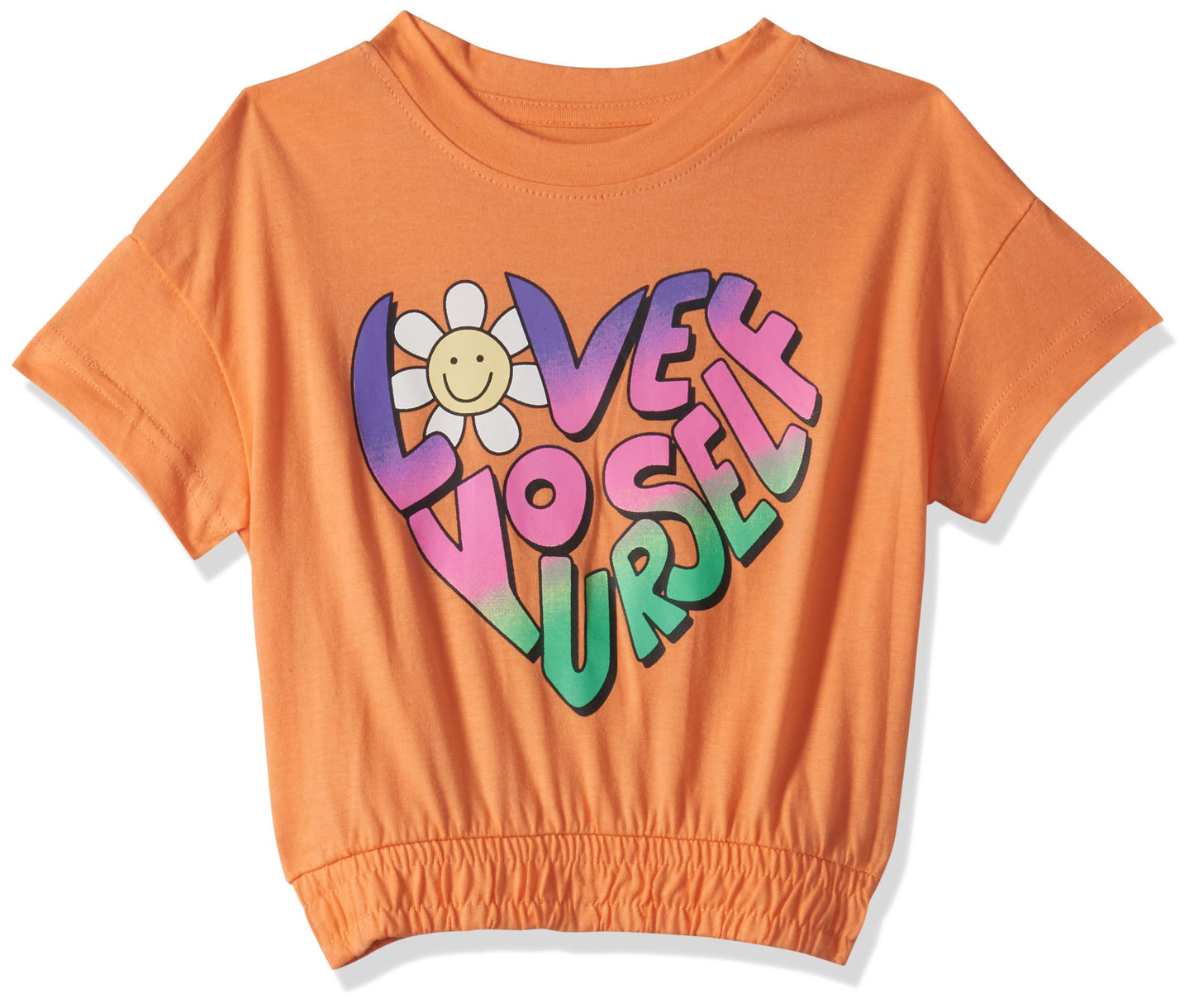 T2F Girls Cotton Printed Regular Fit Crop Top (Pack of 5)