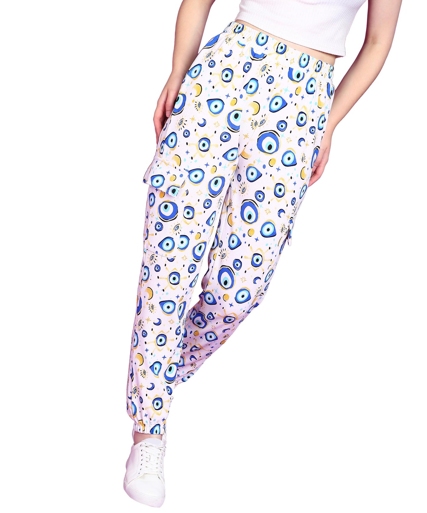 POPWINGS Casual Printed Joggers for Women || Latest Stylish Western Women Joggers for Summer || Pull-On Women Joggers Pants || W