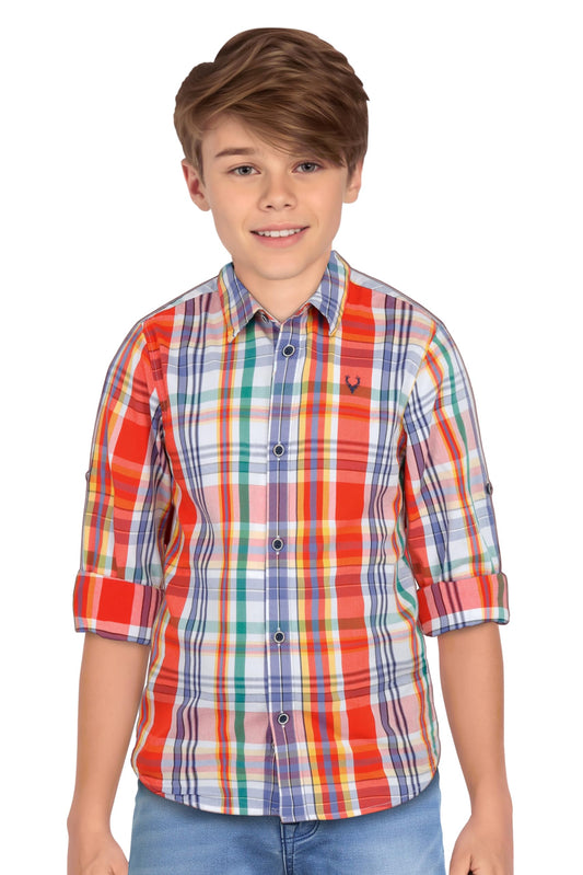 Allen Solly Girls Regular Fit Casual Shirt